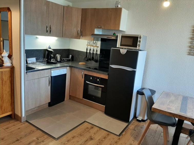Le Cosy Aux Pieds Des Pistes Appartement Avec Balcon Plein Centre Orcières Exterior foto